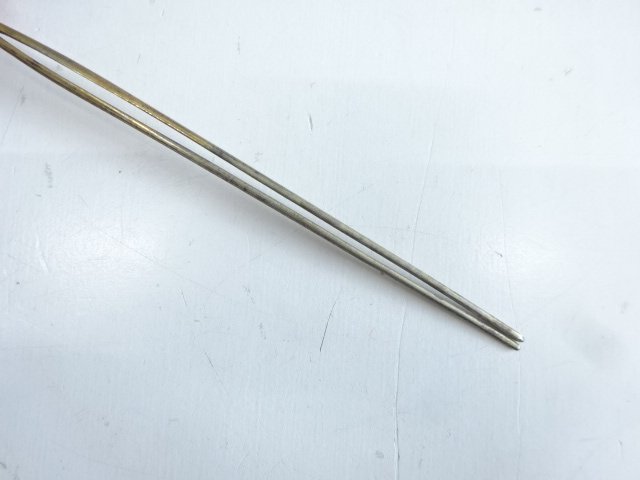  アンティーク　ガラス玉簪